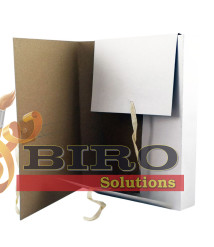 Mapă-boxă din carton cu 4 legaturi, A4, 50 mm, 360 g/m2